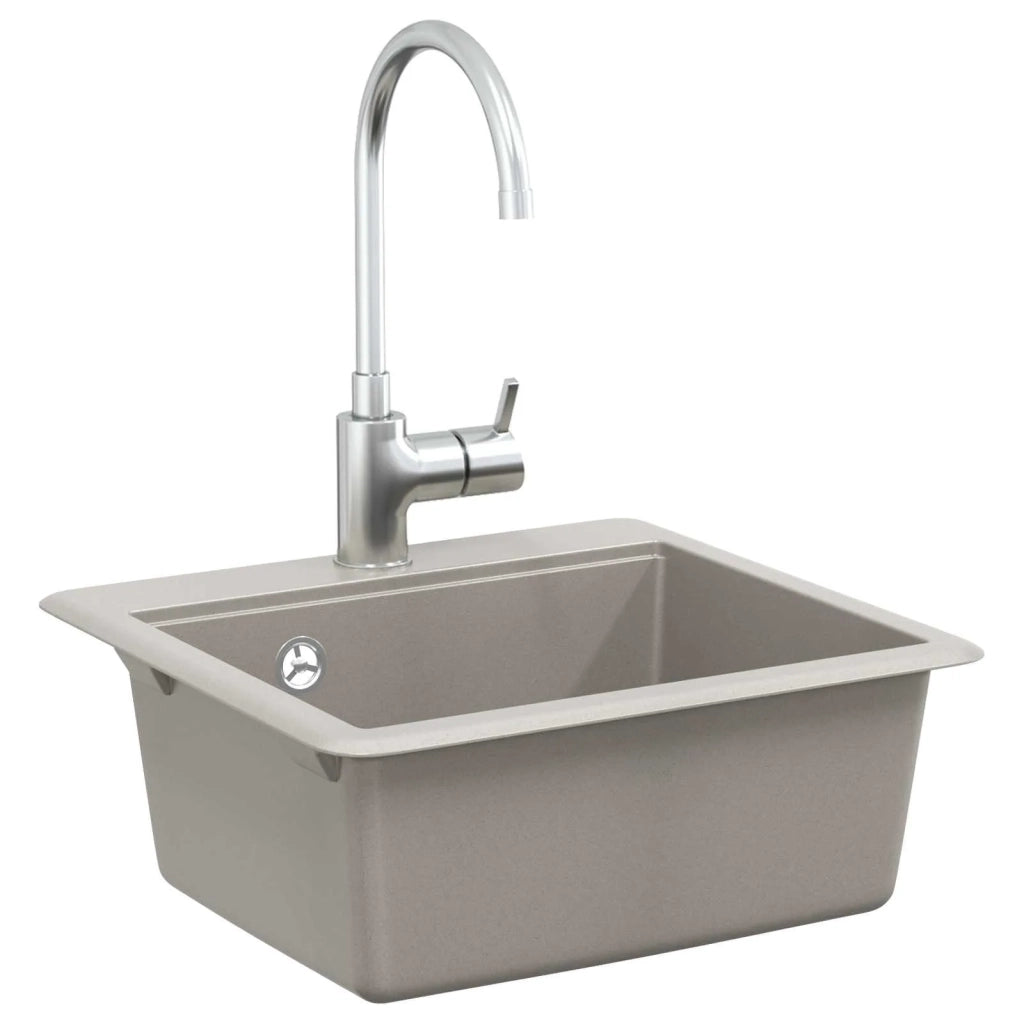 Lavello Grigio 470 x 440 mm Granito CFW2725484