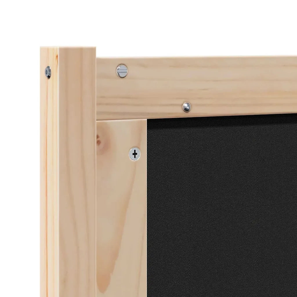 Testiera Altro-Testiera con Cuscini Marrone 90 cm Legno di pino massello 287864