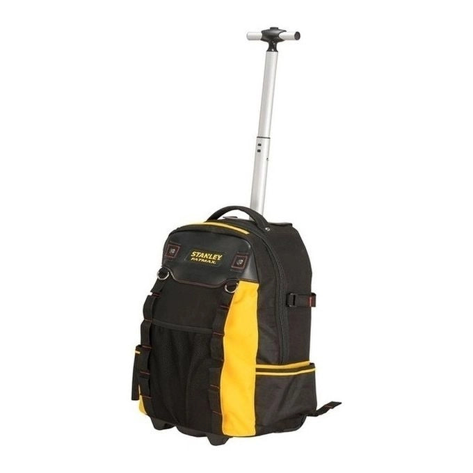 Stanley 1-79-215 FatMax Zaino Trolley Porta Utensili 50 scomparti 24.5 L 20 Kg Nylon colore Nero