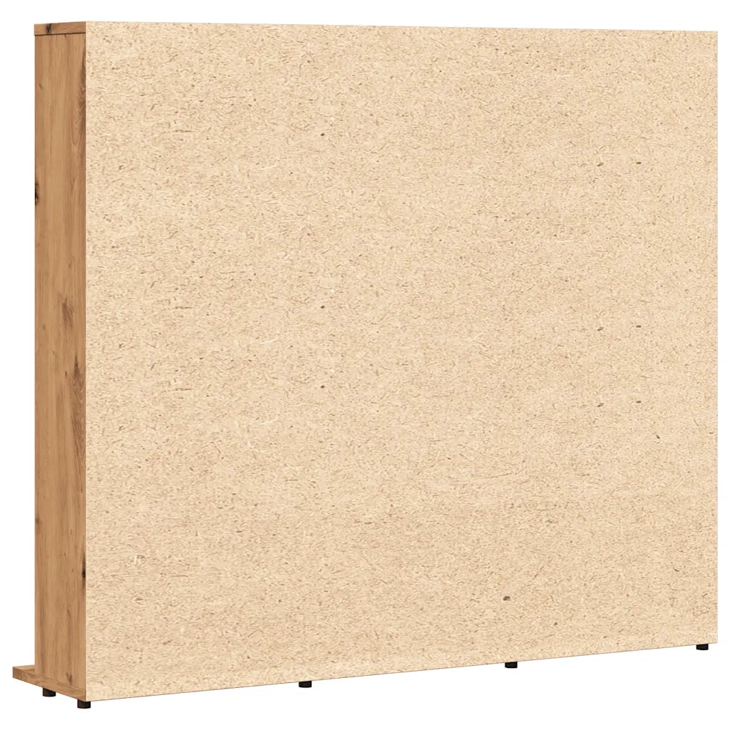 vidaXL Mobile Porta CD Artigianale 100x23x89,5 cm Legno Multistrato