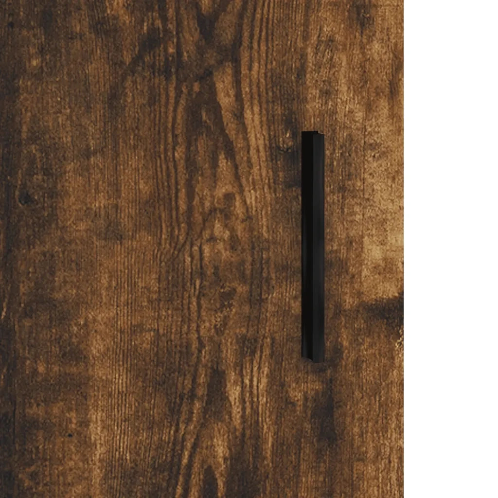 Credenza Rovere Fumo 69,5x34x90 cm in Legno Multistrato 830281