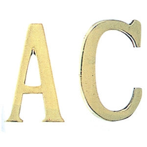 BL LETTERA B IN OTTONE 75 MM- 6,0 blister