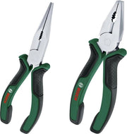 Set di Tangenti 2 in 1 - Alta precisione - Multifunzionale - Ergonomico - Cromato