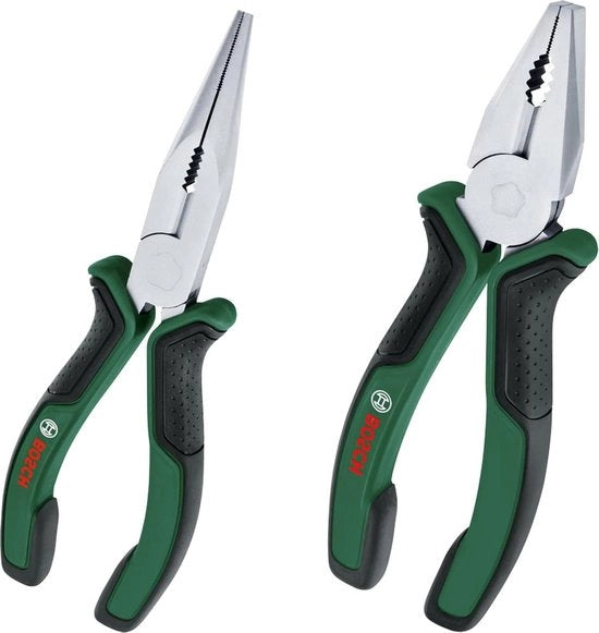 Set di Tangenti 2 in 1 - Alta precisione - Multifunzionale - Ergonomico - Cromato