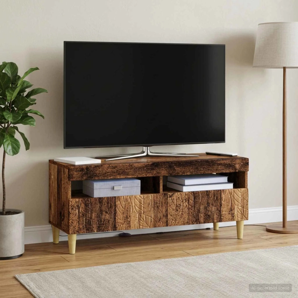 Mobile TV LED Legno antico Legno ingegnerizzato 897213