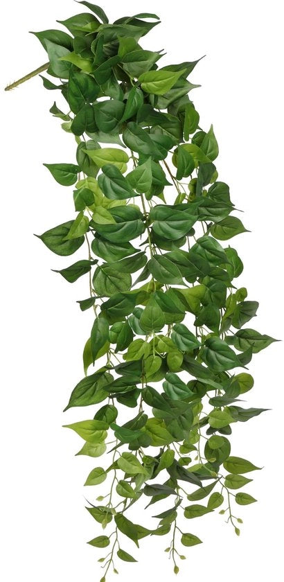 Pianta ornamentale a cascata con foglie verdi, 130CM, decorativa per quattro pareti, per festa, matrimonio, casa, giardino, decorazione di parete.