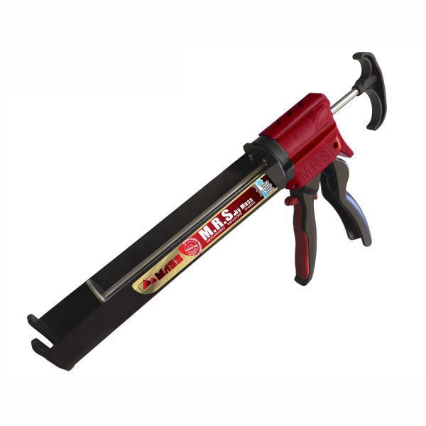 MASS 5253 Pistola per Resina Top Ultra 300 Meccanismo MRS 29:1 Capacita' 300 ml Uso Professionale colore Nero