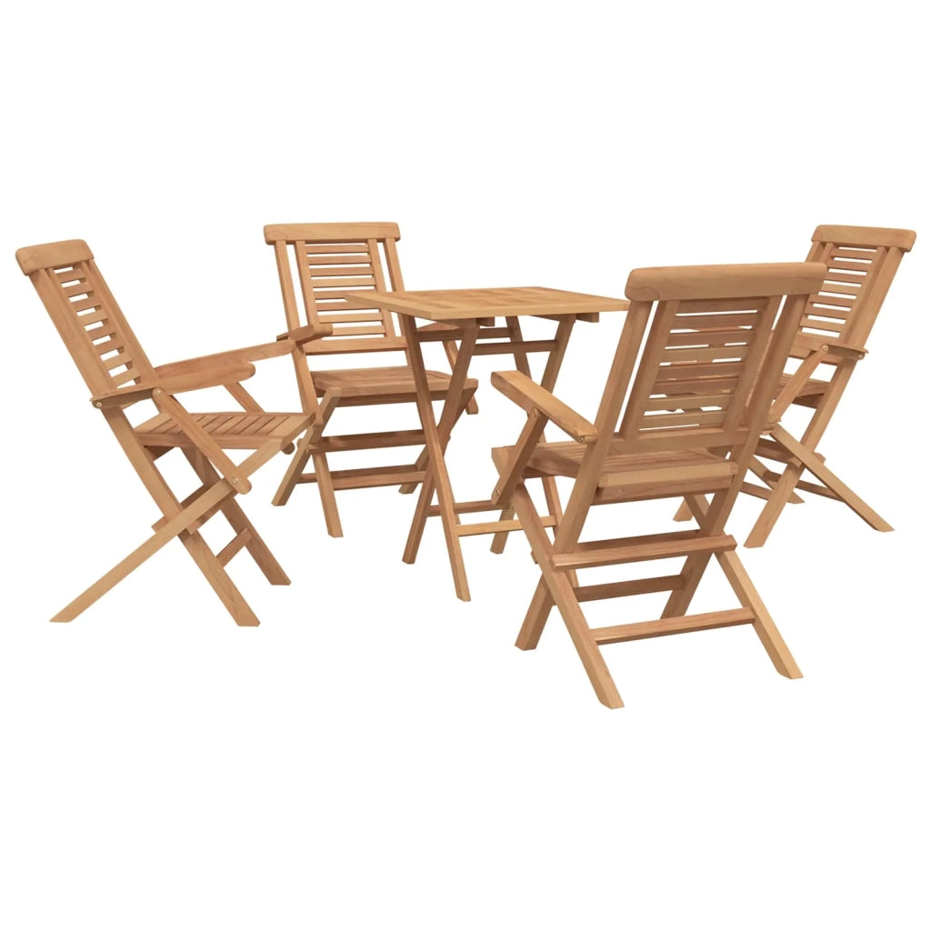 Set da Giardino 3 pz Marrone Legno Teak Massello 3437387