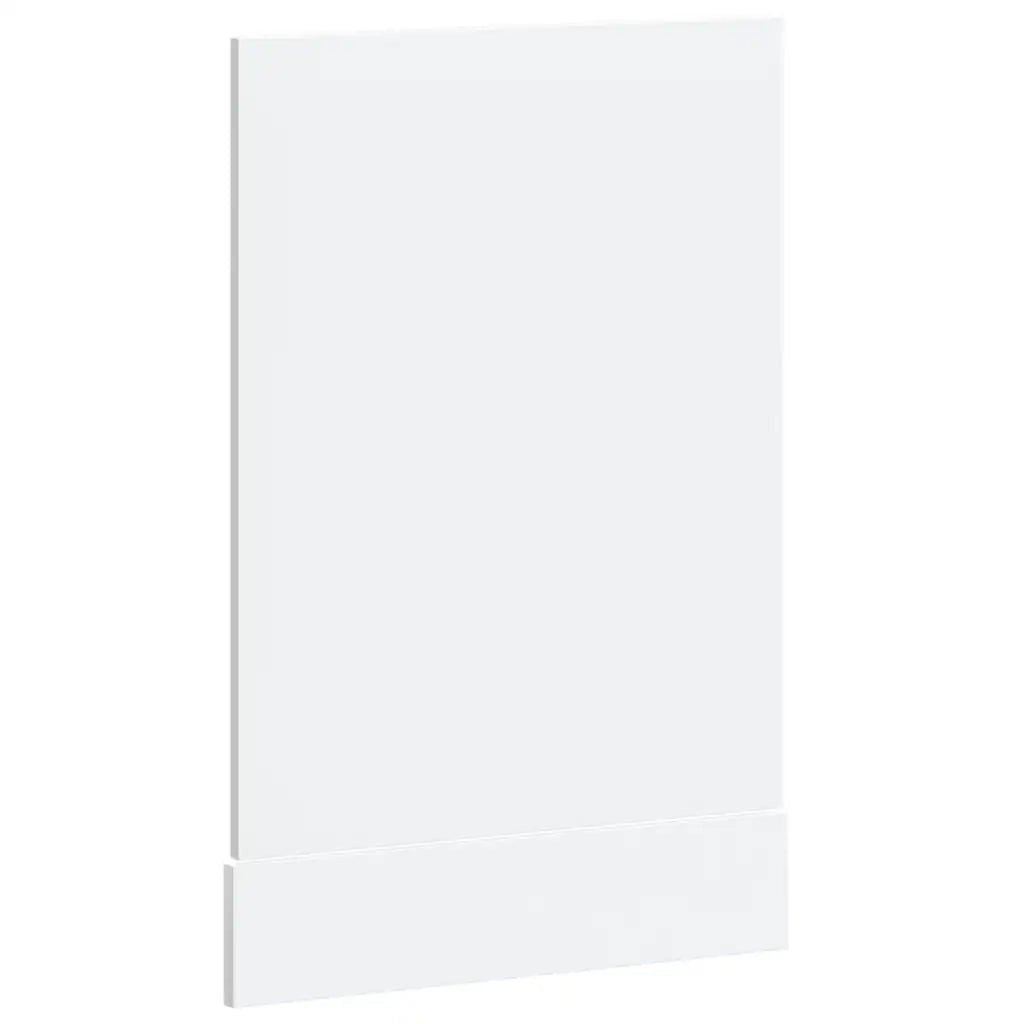 Pannello Lavastoviglie Lucca Bianco in Legno Multistrato