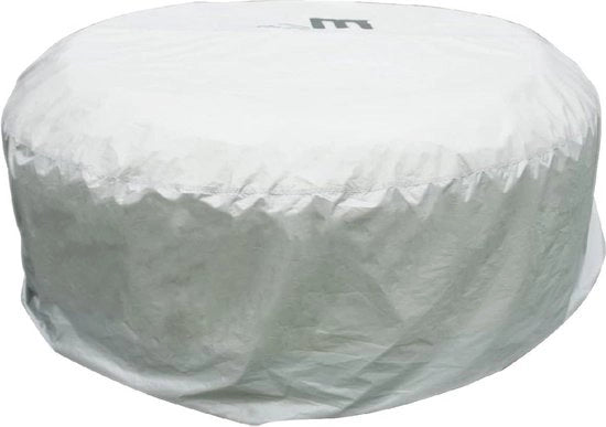 Capotetto impermeabile per 2 persone per esterni, terrazze e mobili da giardino, copertura per piscine - resistente alla polvere, impermeabile, termoresistente, protezione UV - protezione di sicurezza per spa in generale - colore grigio