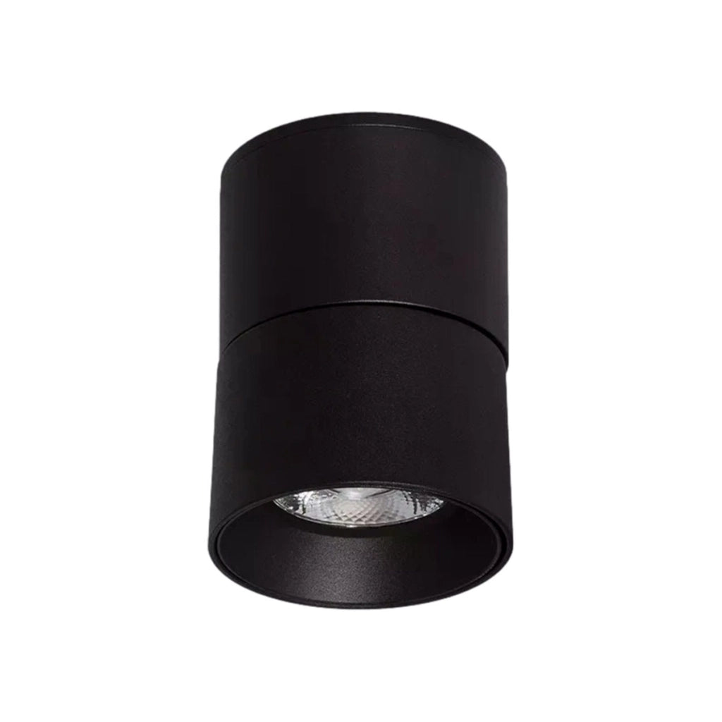 Faretto LED Abruzzo Romeo 7W nero 4000K orientabile