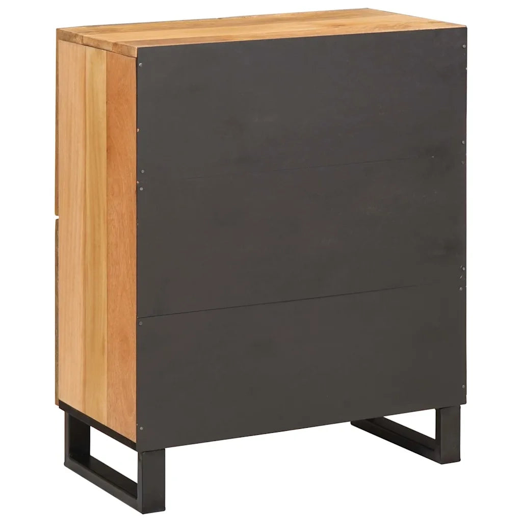 Credenza | Madia | Buffet da pranzo | Armadio da pranzo Marrone 60 x 33 x 75 cm Legno di mango massello