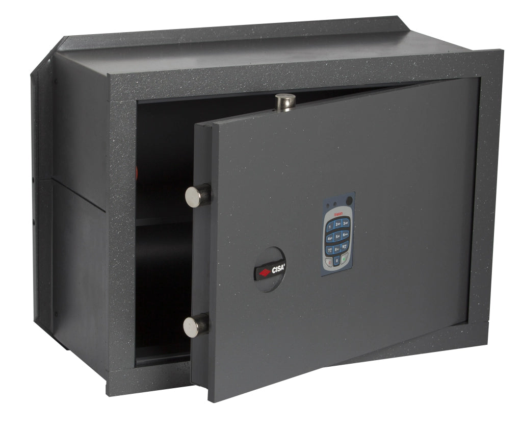 Cisa CASSAFORTE DA MURO ELETTRONICA Art. 82710 Chiusura con combinatore mm. 420x250x300 h