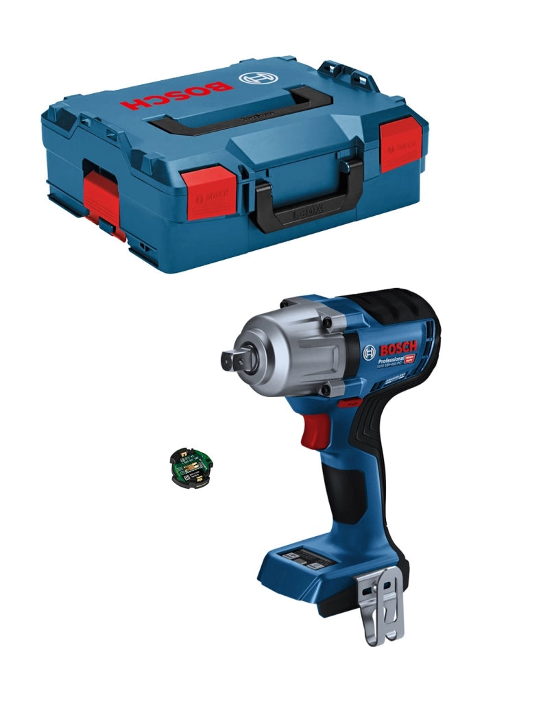 Avvitatore a massa battente BOSCH GDS 18V-450 PC (Solo corpo + L-Boxx 136 + modulo Bluetooth)