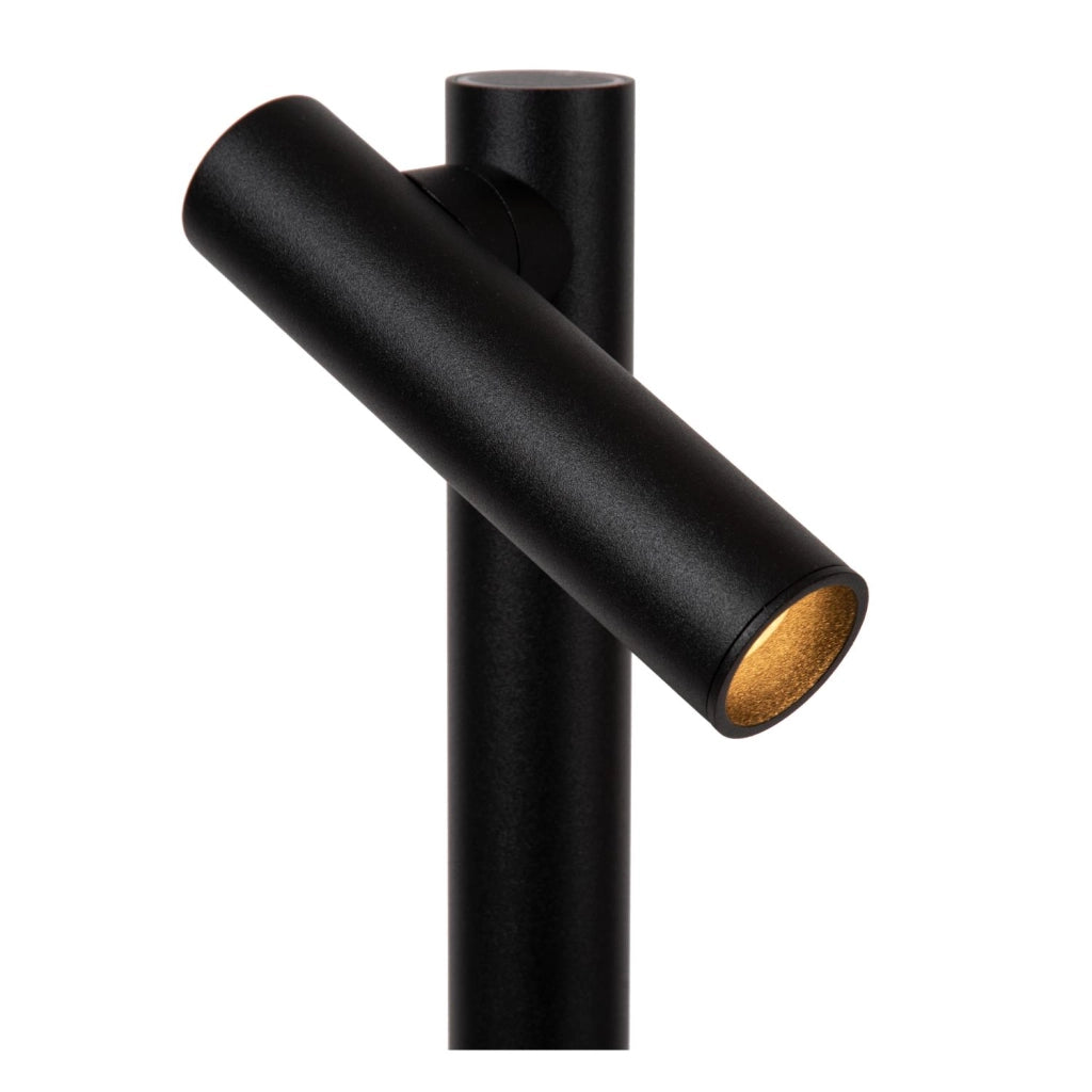 Lampada da terra LED nera ANTRIM Lucide IP54