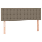 Testiera | Testata Tortora 144x5x78/88 cm in Tessuto