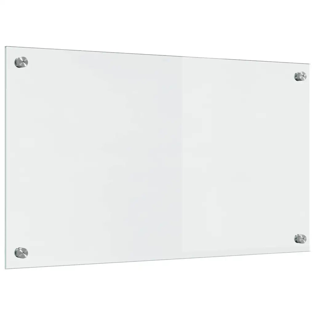 Schienale da cucina 2 pz Trasparente 70 x 40 cm CFW3012707