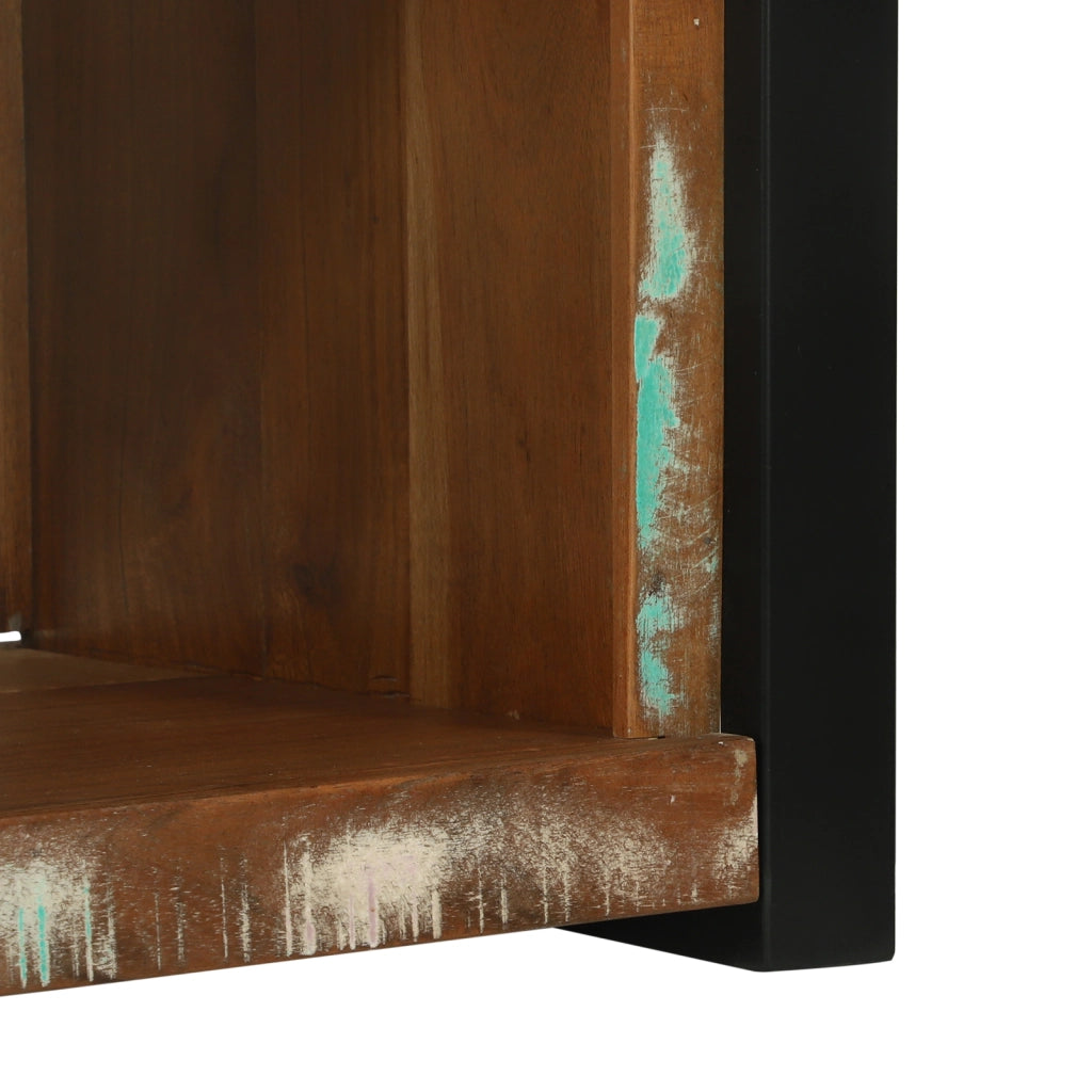 Cube da Parete 55x35x40 cm Legno Massello Recuperato
