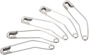Spille di sicurezza 50 pezzi - Spille curvate - Per cucire/quilting - Acciaio inossidabile duraturo - 55 mm - Accessori di sicurezza - Spille per quilting
