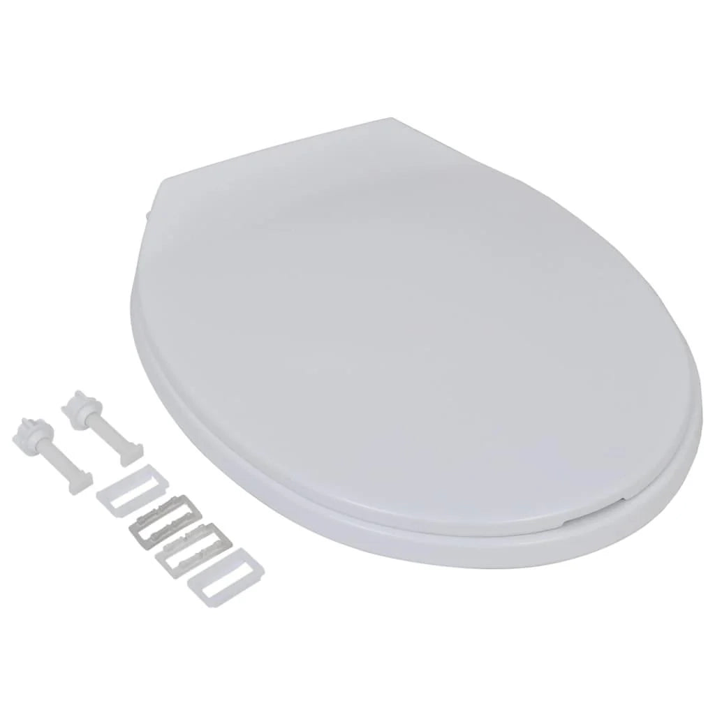 Set di due sedili per WC con meccanismo di chiusura ammortizzata plastica bianca 02_0002955