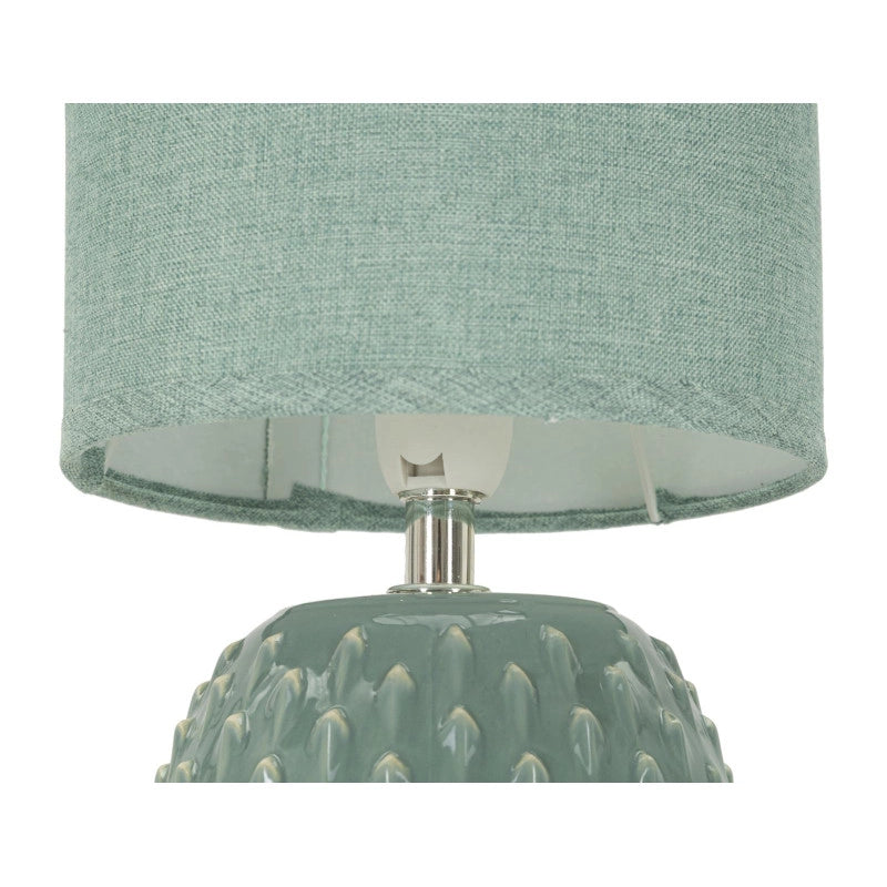 Lampadelle A Da Comodino Pontus Turchese cm ø 14x27