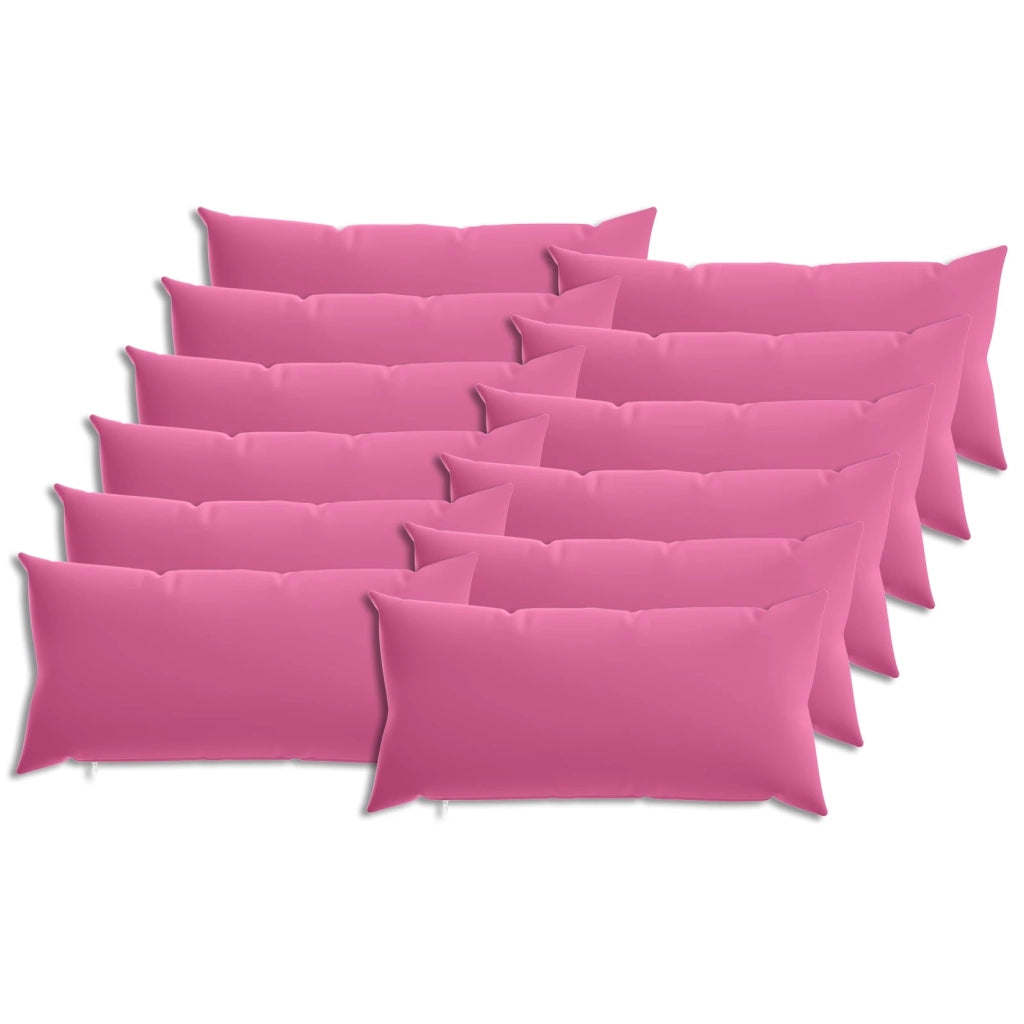 Federa 12 pcs HEERLEN Rosa 40 x 80 cm Poliestere 910044