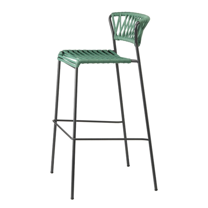 SGABELLO LISA FILÒ CORDA NAUTICA HT 75 MADE IN ITALY SCAB DESIGN