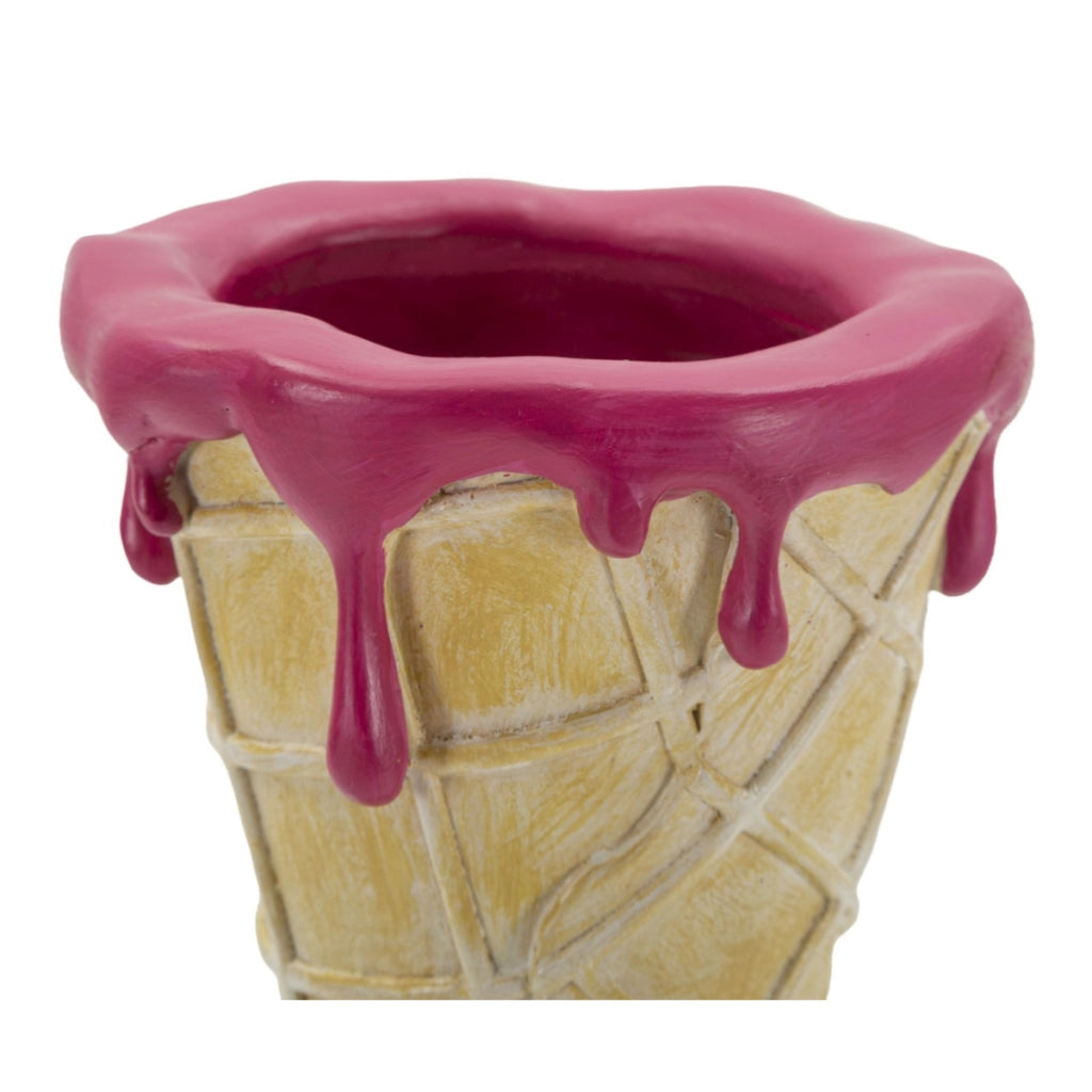 Scultura Gelato 1, Multicolore, Poliresina, 12,5x11x31 cm