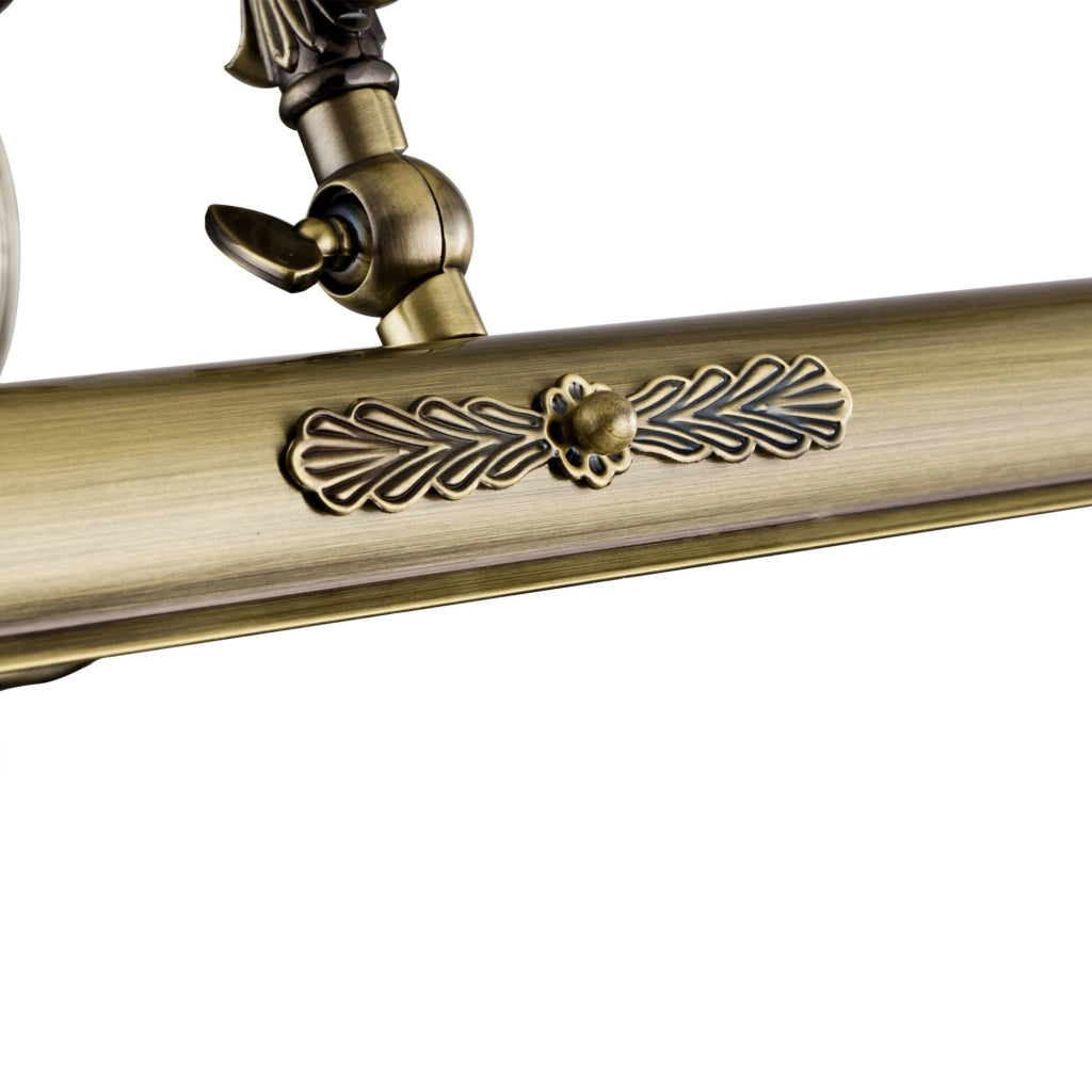 Maytoni applique classico Picasso 2 luci E14 bronzo metallo