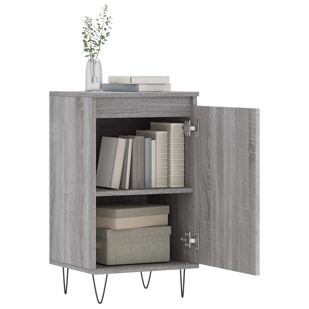 Credenza | Madia | Buffet da pranzo | Armadio da pranzo Grigio Sonoma 40x35x70 cm in Legno Multistrato