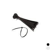 100 PZ FASCETTE DI CABLAGGIO IN NYLON- Neutra 4,5 x 280 mm- DH- pezzi 1