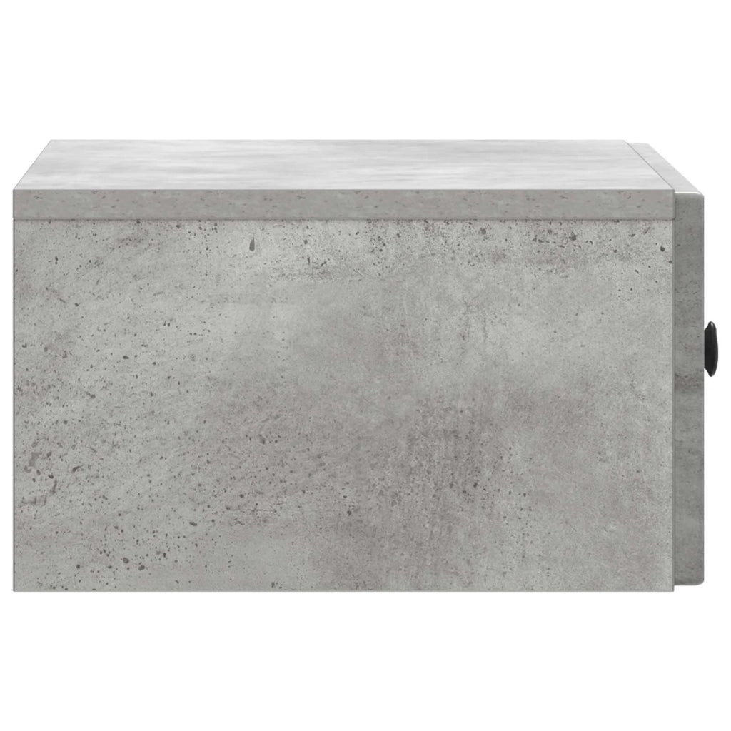 Armadio da Notte 2 pcs Grigio Cemento 49 x 34,5 x 20 cm 897942