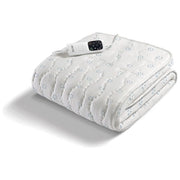 Imetec Scaldasonno Adapto singolo 150 x 80 cm, Basso consumo, Tecnologia brevettata, Riscaldamento rapido, Temperatura personalizzata, Cotone con trattamento antibatterico, Comando con 6 temperature