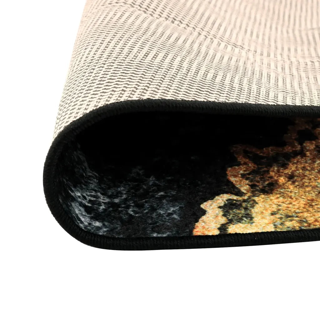 Tappeto Lavabile Multicolore Ã˜ 120 cm Antiscivolocod mxl 132882