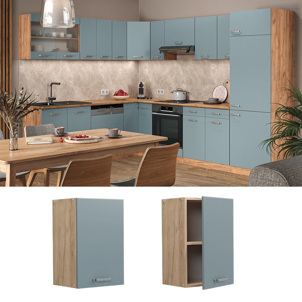 Vicco Pensile da cucina Grigio-blu 40 cm