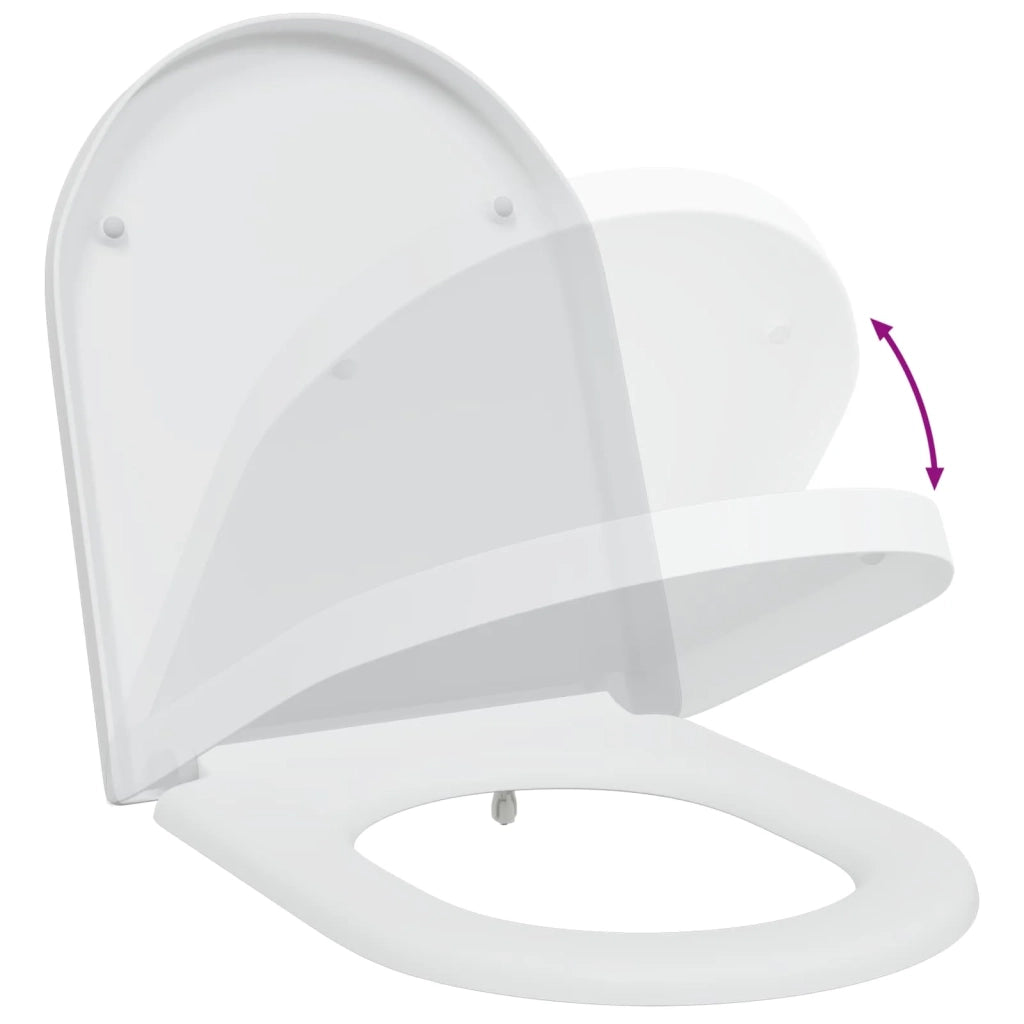 Sedile del WC Bianco 49 x 36 x 4 cm Duroplast CFW3142971