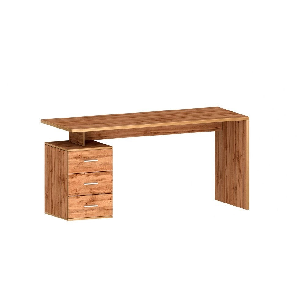 Scrivania da ufficio con cassettiera 3 cassetti 160x60x75cm - NOVA