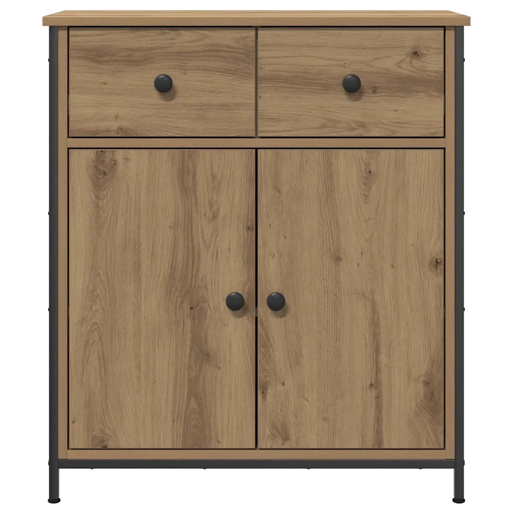 Credenza | Madia | Buffet da pranzo | Armadio da pranzo Rovere Artigianale 70x30x80 cm in Legno Multistrato