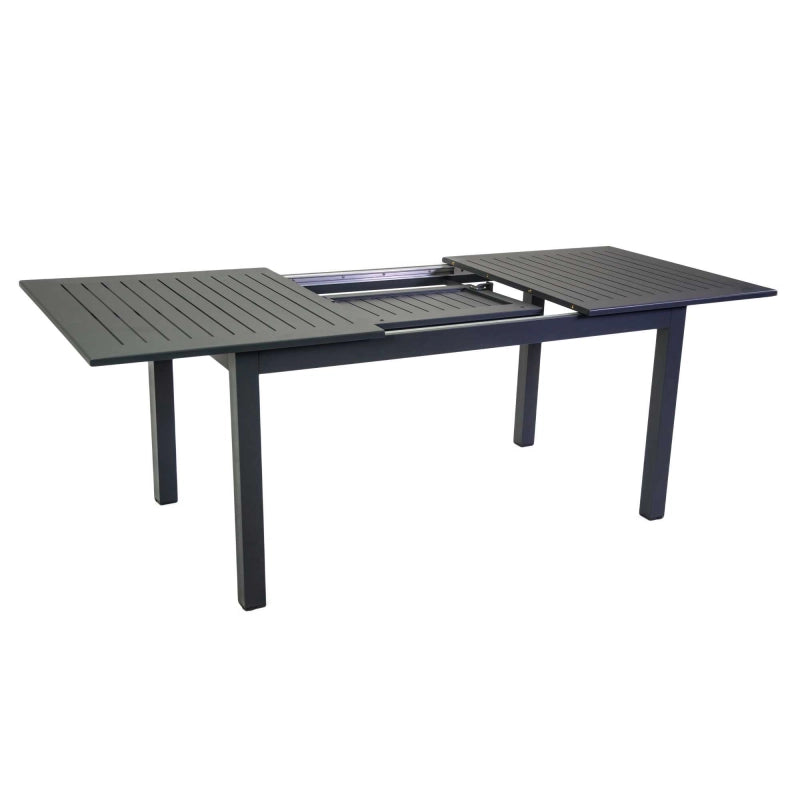 Tavolo alluminio Monterey allungabile antracite cm150/210x89h75