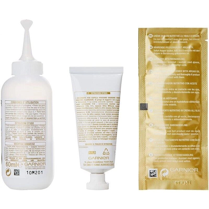 GARNIER BELLE COLOR 2 BIONDO COPRE I CAPELLI BIANCHI E NUTRE PER UN RISULTATO NATURALE