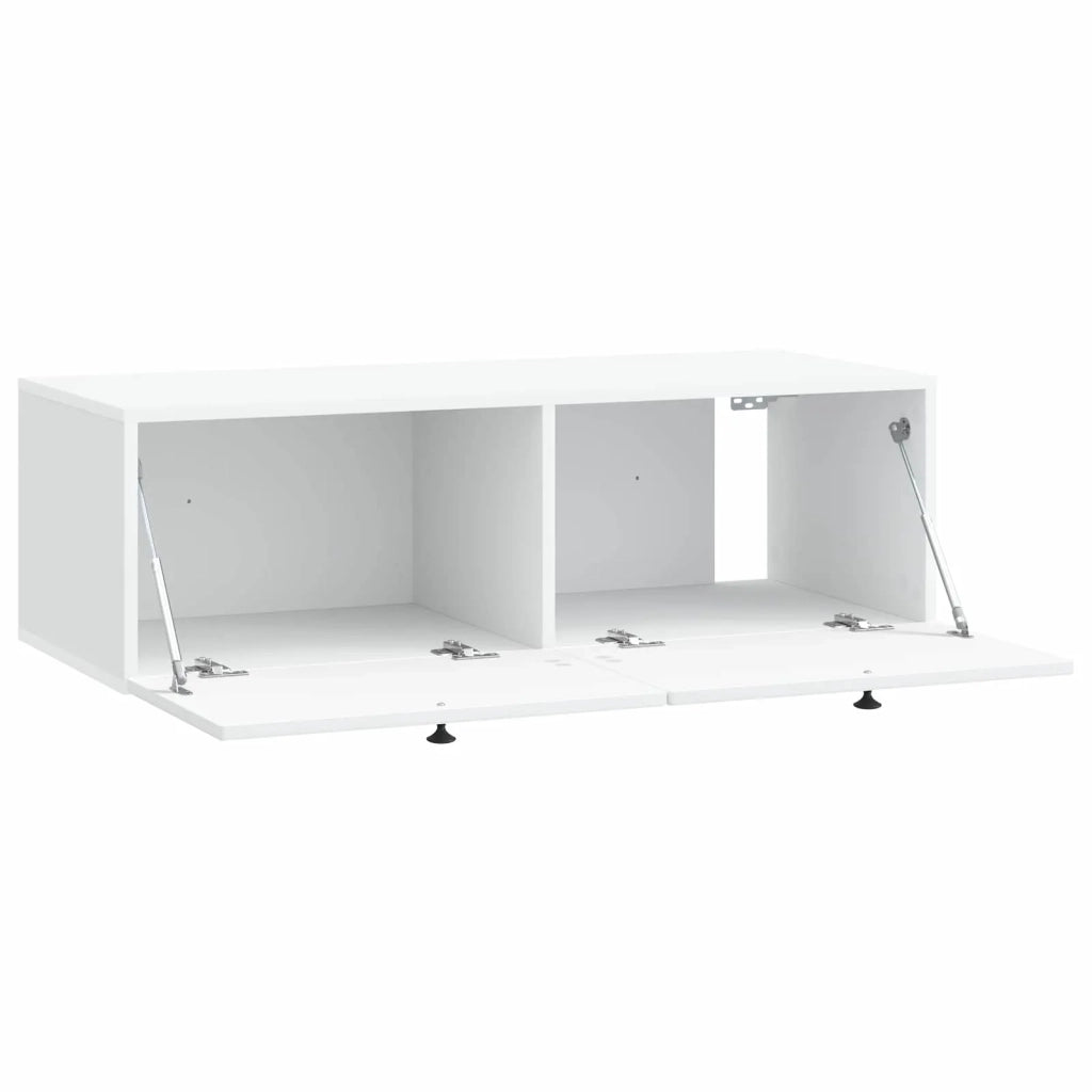Mobile Porta TV da Muro Bianco 99 x 41 x 30 cm 898185