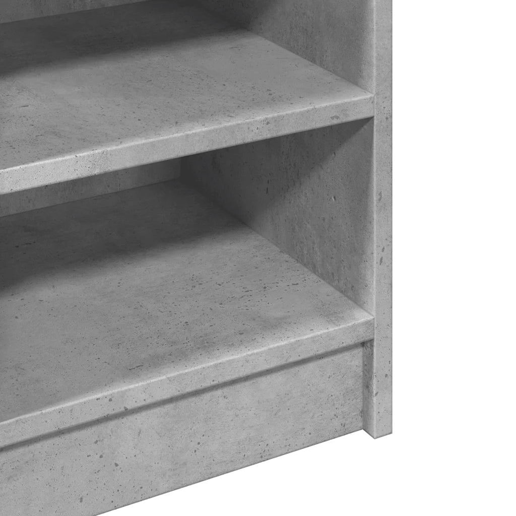 Mobile Lavabo Grigio Cemento 90x29x55 cm in Truciolare 848125