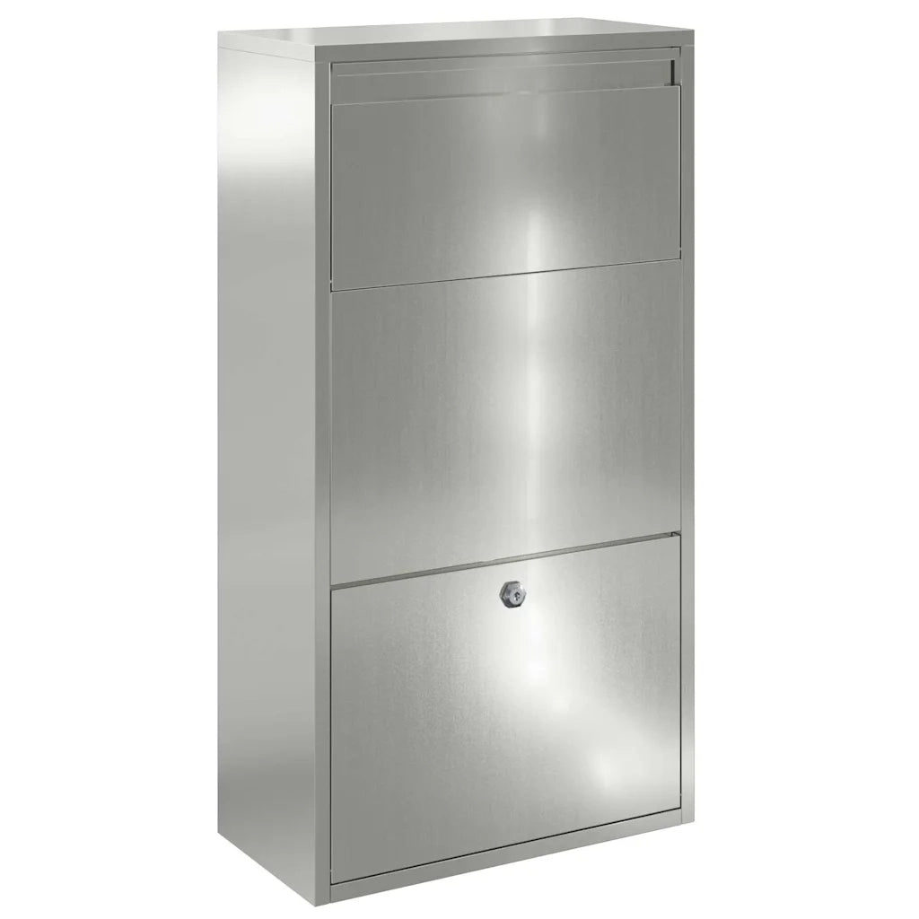 Cassetta per pacchi Argento 44 x 22 x 82 cm Acciaio zincato CFW3458335