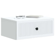 Set di 2 Comodini | Armadio da Notte | Mobiletto da notte con cassetto Bianco 49 x 34,5 x 20 cm