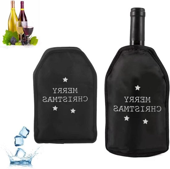 Set di raffreddamento per vino - Ideale per Rosso, Bianco e Champagne - Set da 2