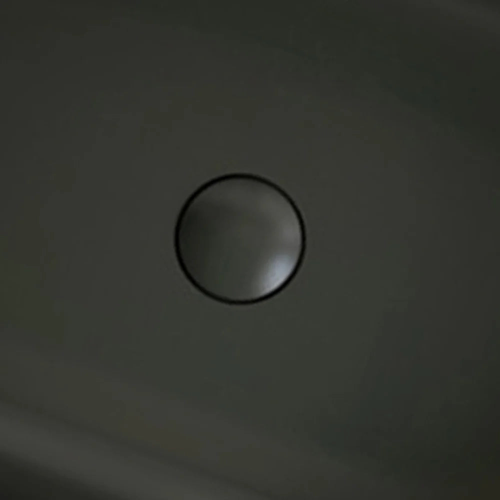 PILETTA LAVABO CLICK CLACK FEELING SENZA TROPPO PIENO- Tappo Nero Opaco- RAK- pezzi 1