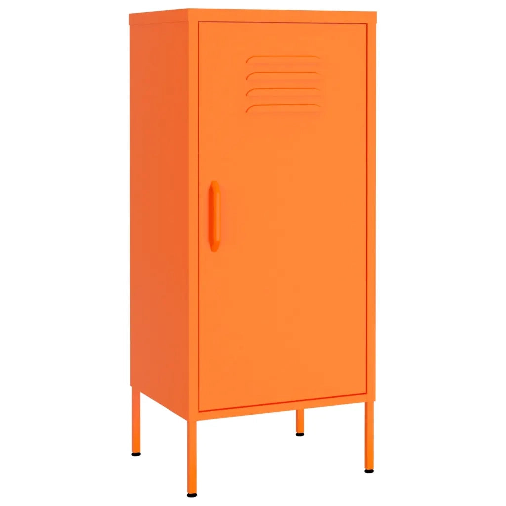 Armadietto Arancione 42,5x35x101,5 cm in Acciaio
