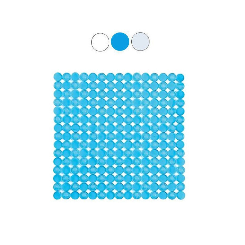 Tappeto Doccia Rondo' Bianco Cm 52X52 Xtra 10527