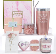 Regali per donne, regali di compleanno per amiche, sorelle, mogli, madri, San Valentino, Madrelingua, regali di Natale, set di tazze in acciaio inossidabile da 20 oz