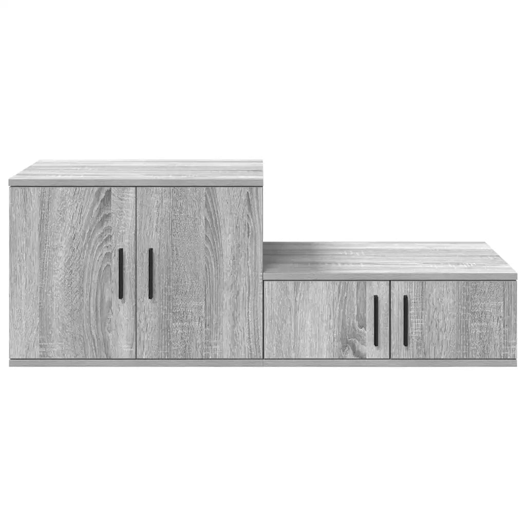 Armadio 2 pz Grigio Sonoma 108 x 41 x 40 cm Legno multistrato CFW1342179